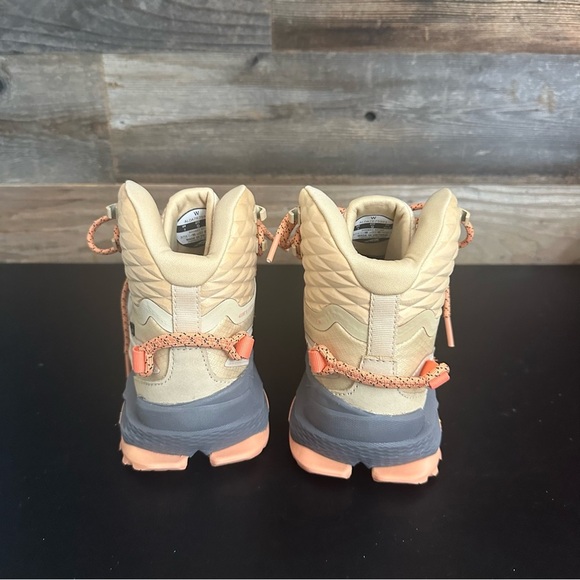 Altra Olympus 5 Hike Mid GTX GoreTex Sand Vibram Sol Hiking Boot Women Size 9 - Picture 3 of 8